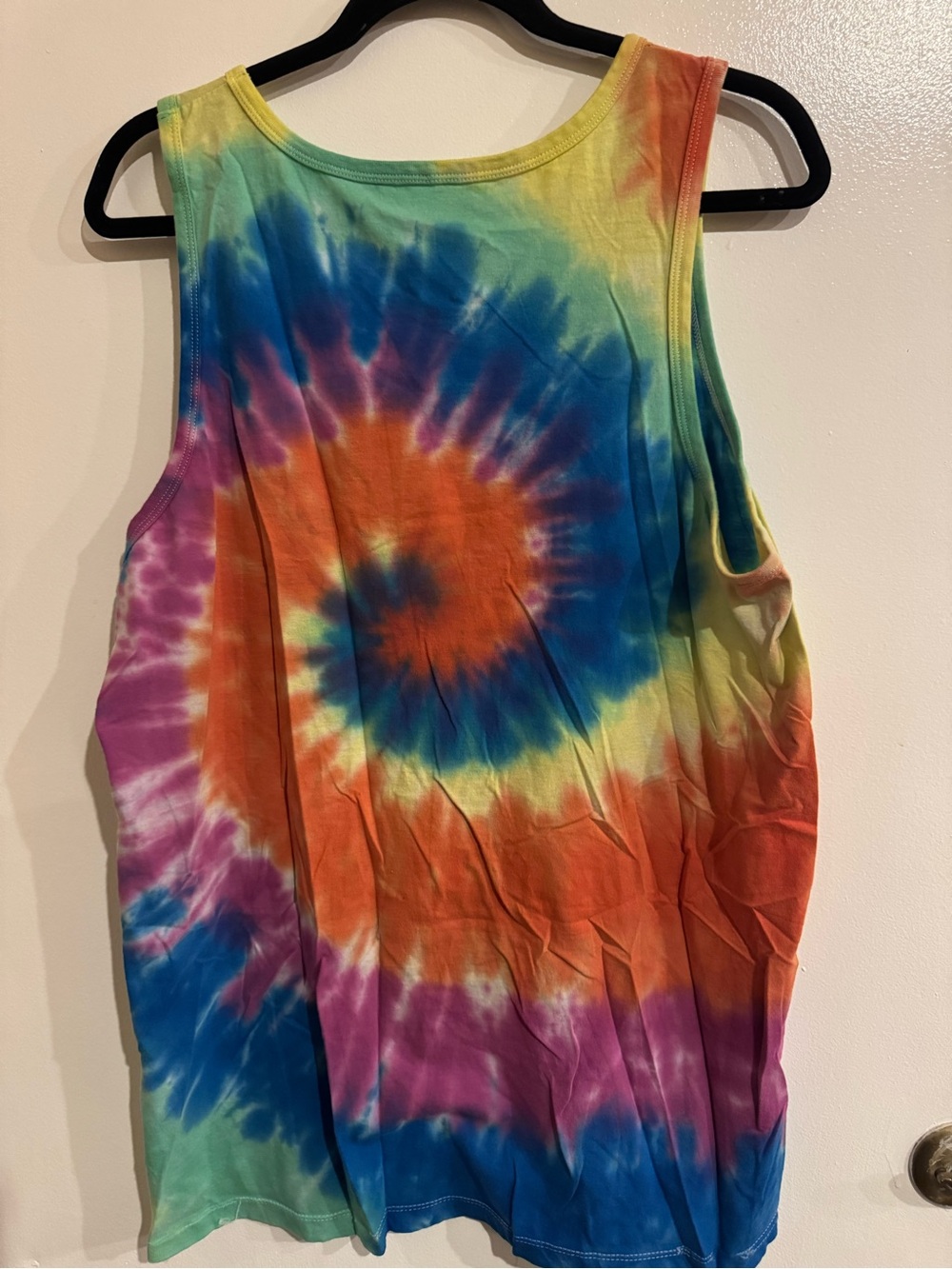 Disney Tie-Dye Mickey Tank Top - Blue, Orange, Purple, Green, Yellow - Picture 5 of 5